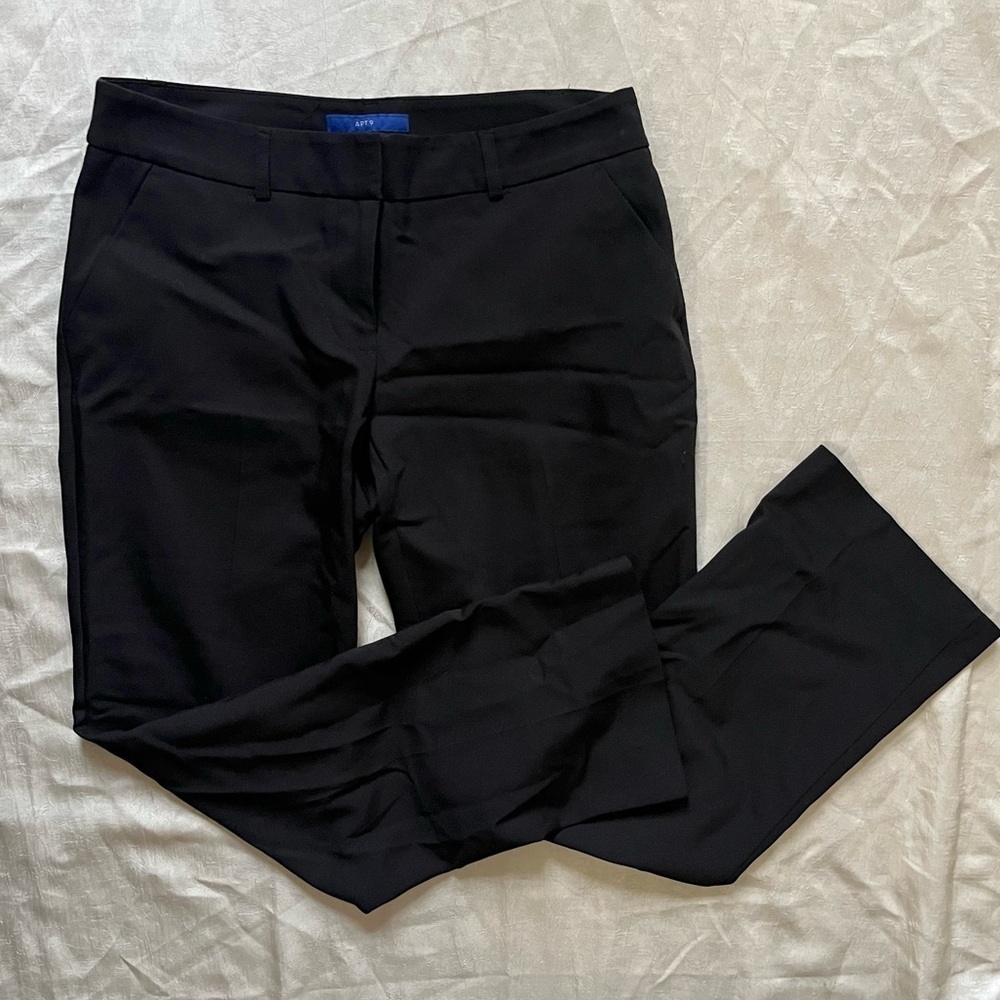 Apt. 9 Black Women's Trousers